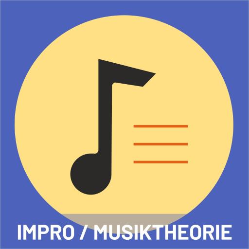 Musiktheorie mit Schriftzug